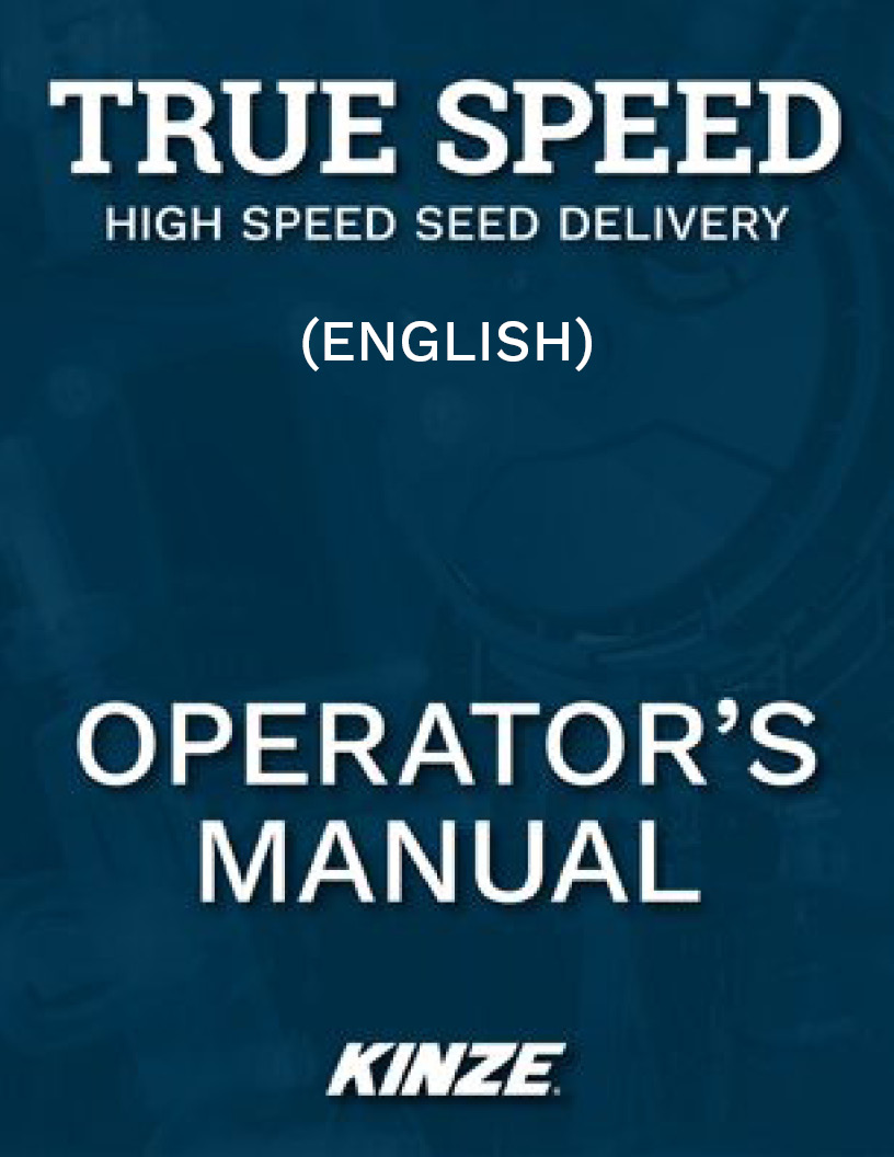 Download True Speed Operators Manual